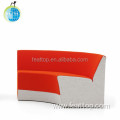 fabric or leather round shape sectional office sofa